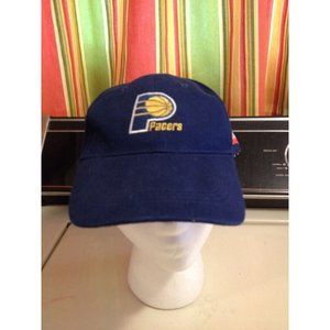 Indiana Pacers HARDEES Blue White Gold P Basketball Ball Hat Cap Nba